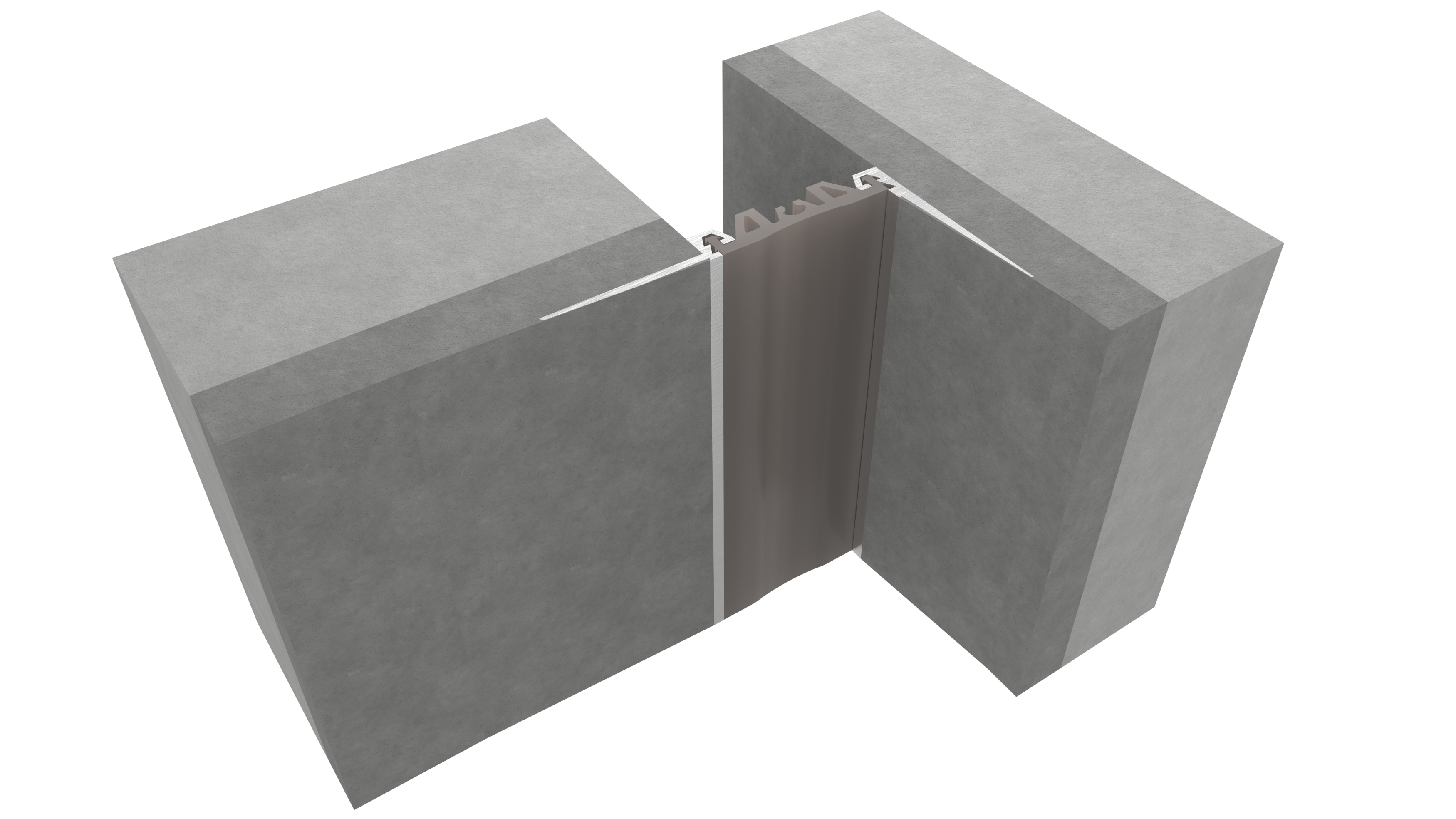 Image showing various types of expansion joints used in construction.